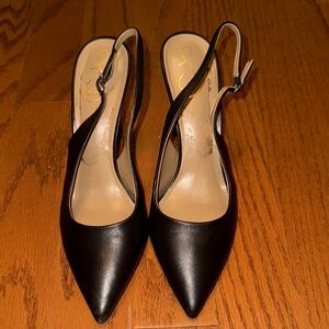 Sam Edelman. Elegant Black Slingback Heels